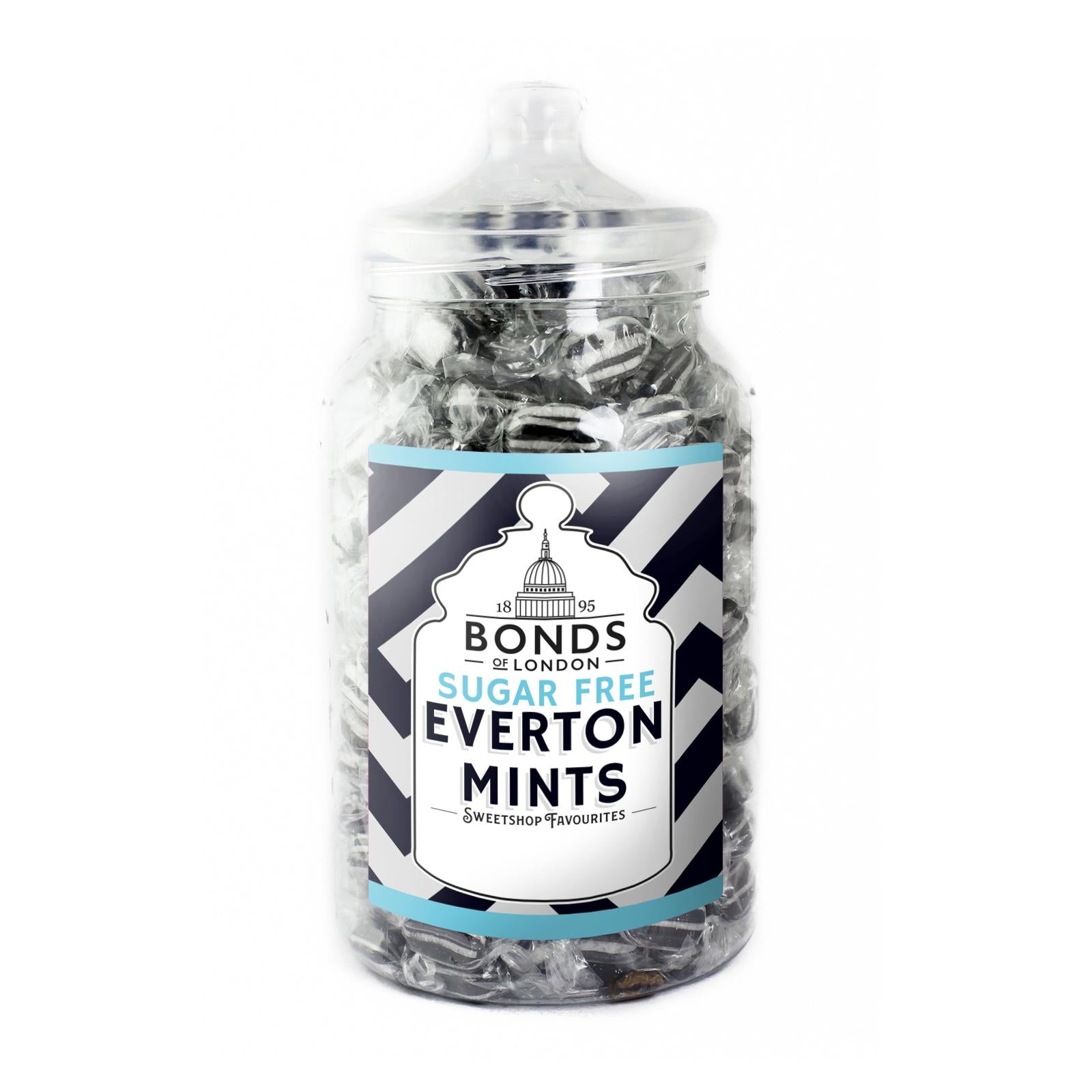 BONDS SUGAR FREE EVERTON MINTS 2KG JAR – 1 X 2KG JAR