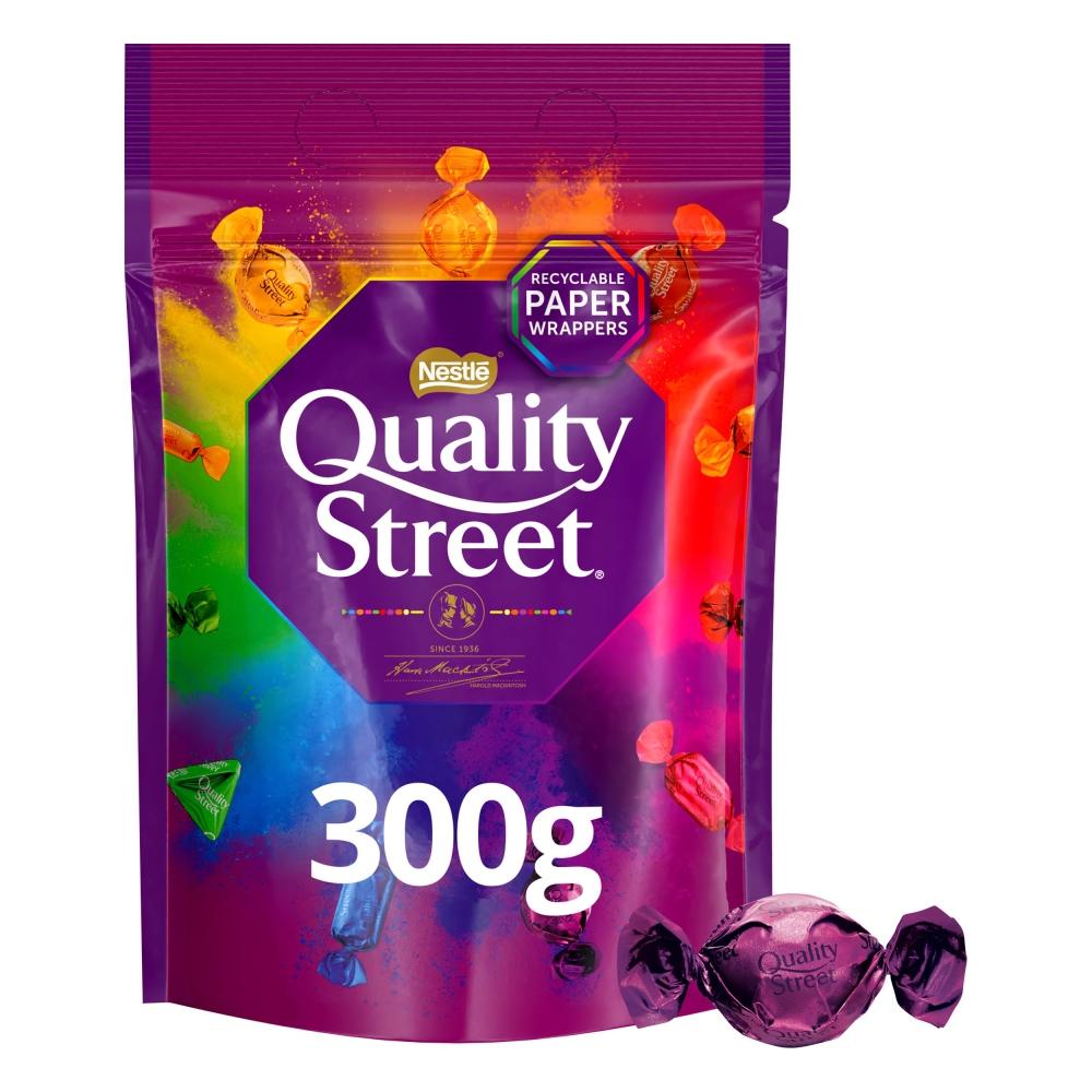 QUALITY STREET CHOCOLATE SHARING BAG 300G – 1 X 300G BAG