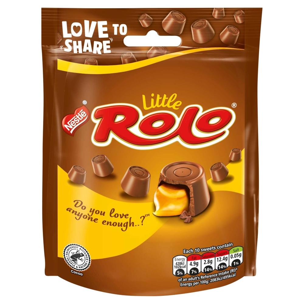 LITTLE ROLO MILK CHOCOLATE SHARING BAG 103G – 8 X 103G POUCHES - 0