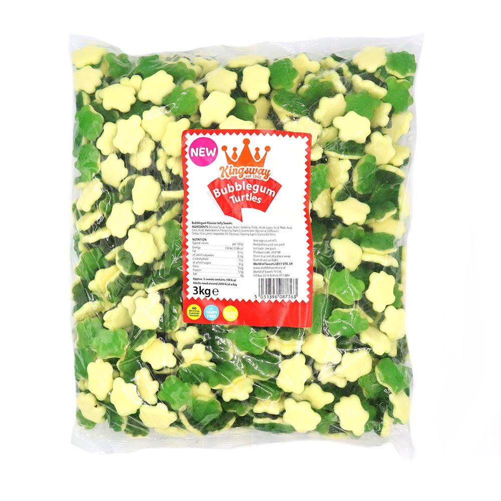 KINGSWAY GREEN TURTLES 3KG BAG – 1 X 3KG BAG - 0