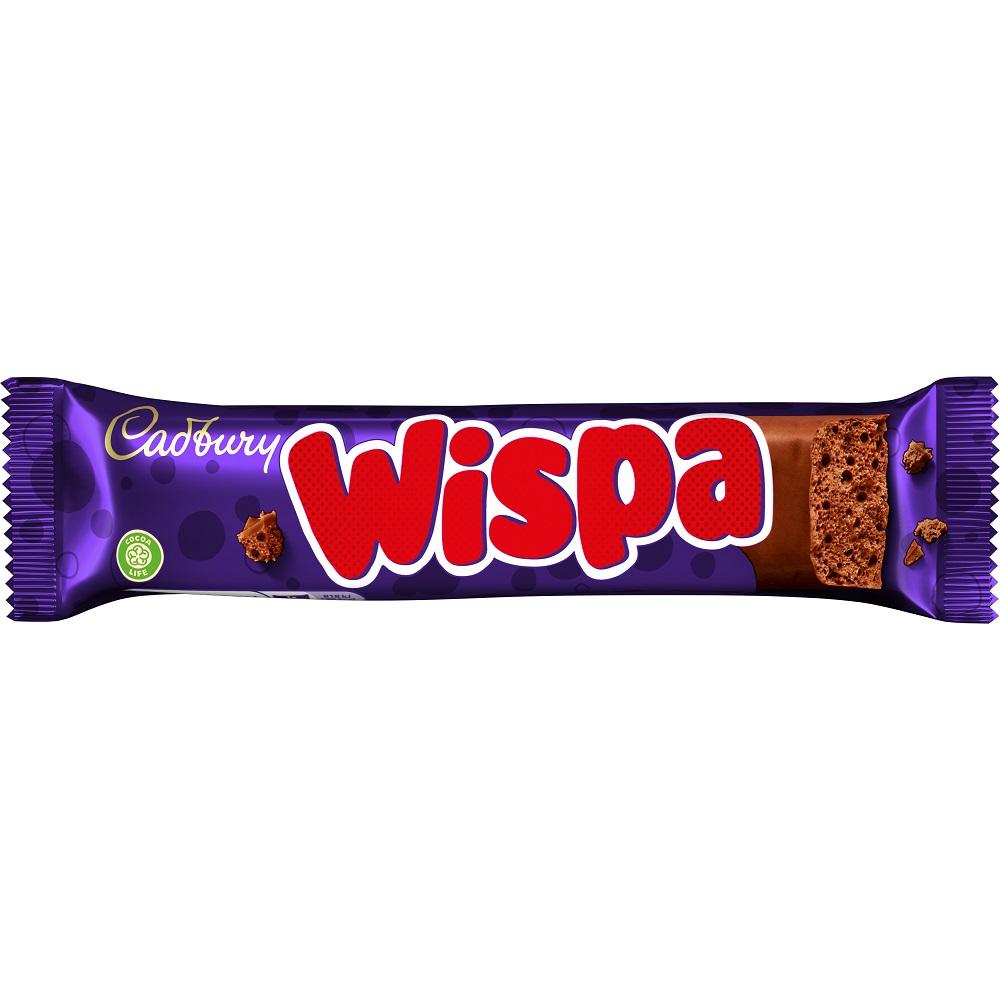 CADBURY WISPA CHOCOLATE BAR 36G – 48 X 36G BARS - 0