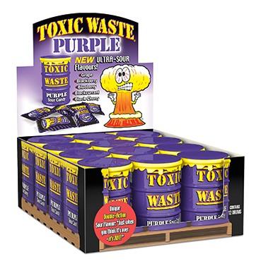 TOXIC WASTE PURPLE DRUM 3KG BAG – 12 X 42G DRUMS