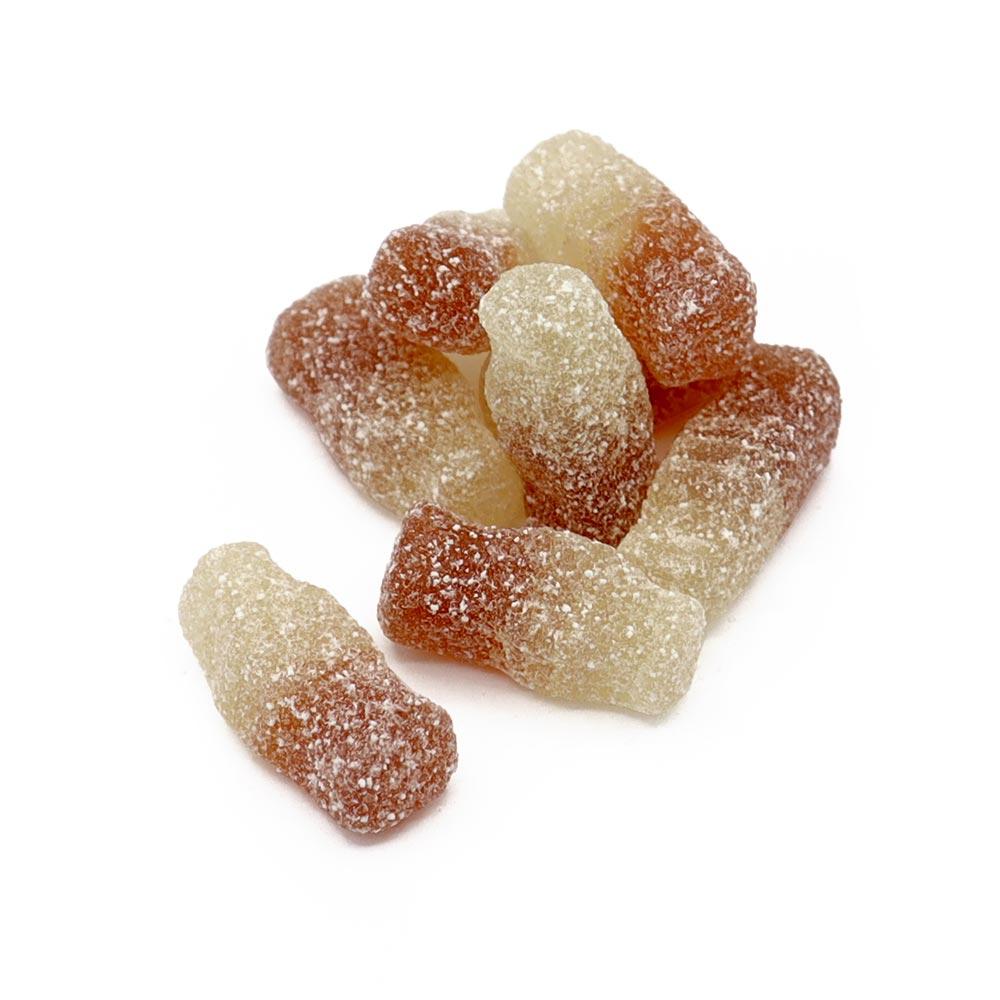 KINGSWAY MEGA VALUE FIZZY COLA BOTTLES 2.5KG BAG (VEGAN)