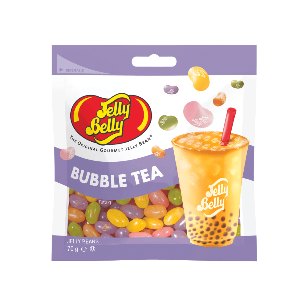 JELLY BELLY BUBBLE TEA 70G BAG – 12 X 70G BAGS