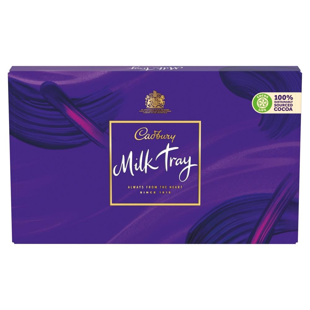 CADBURY MILK TRAY CHOCOLATE BOX 78G