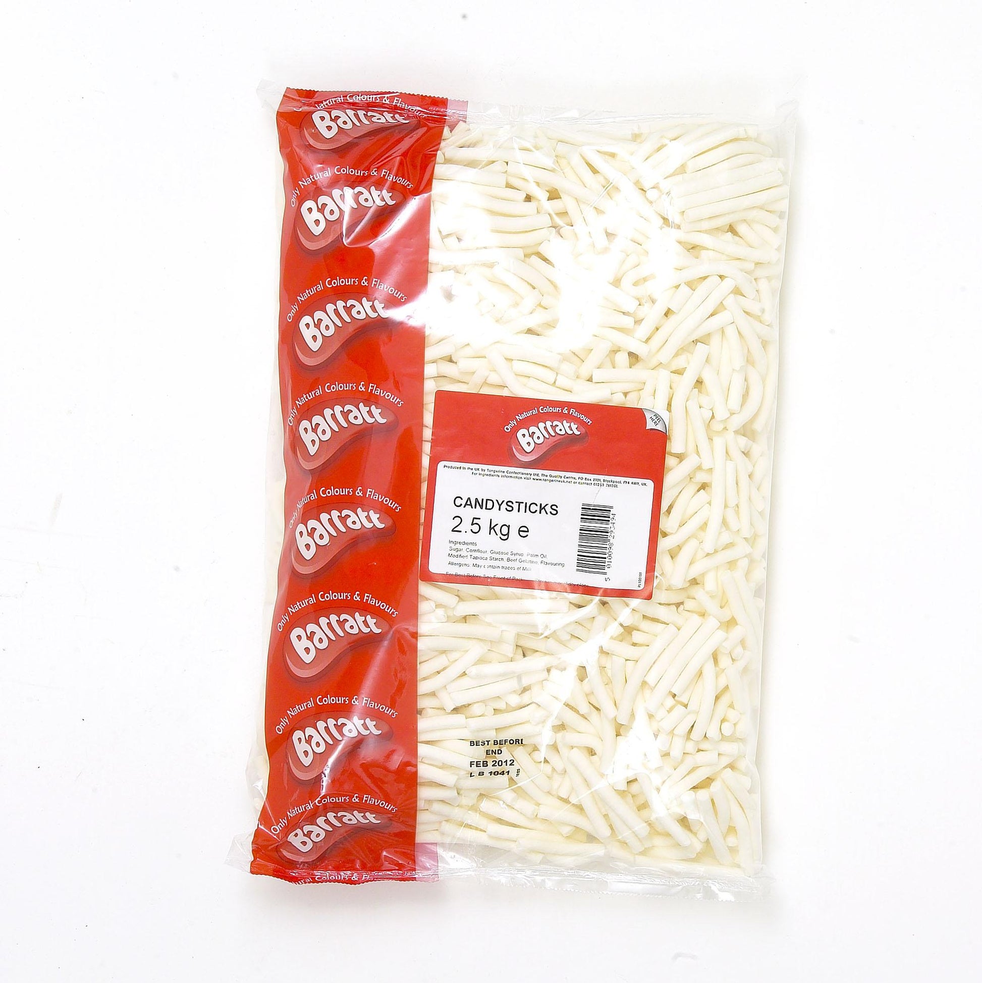BARRATT CANDY STICKS 2.5KG (VEGAN)