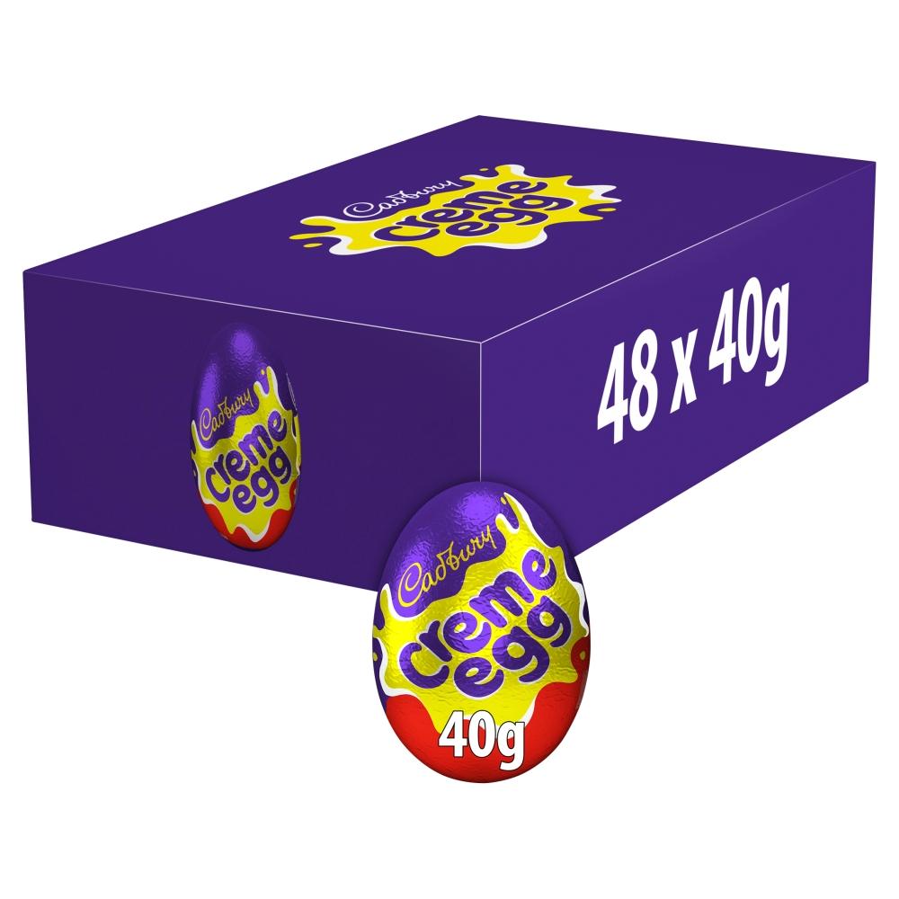 CADBURY CREME EGG 40G – 48 X 40G EGGS