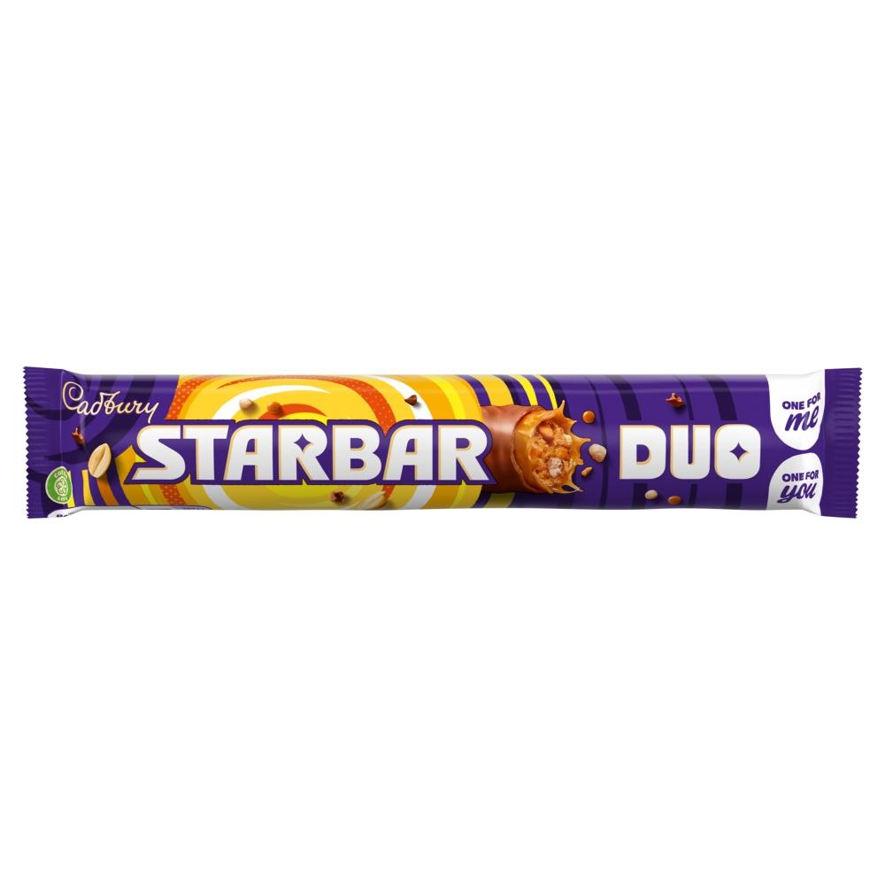 CADBURY STARBAR DUO CHOCOLATE BAR 74G – 32 X 74G BARS - 0