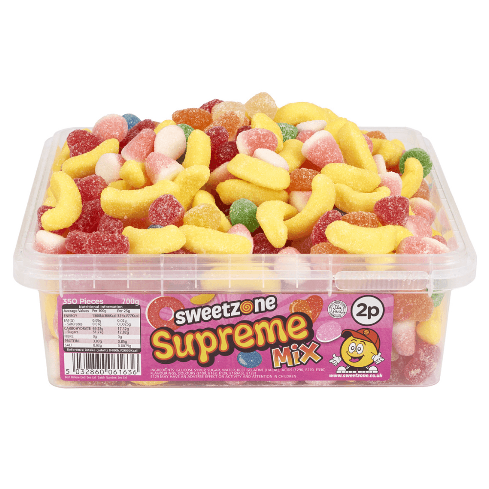 SWEETZONE SUPREME MIX 700G TUB – 1 X 700G TUB