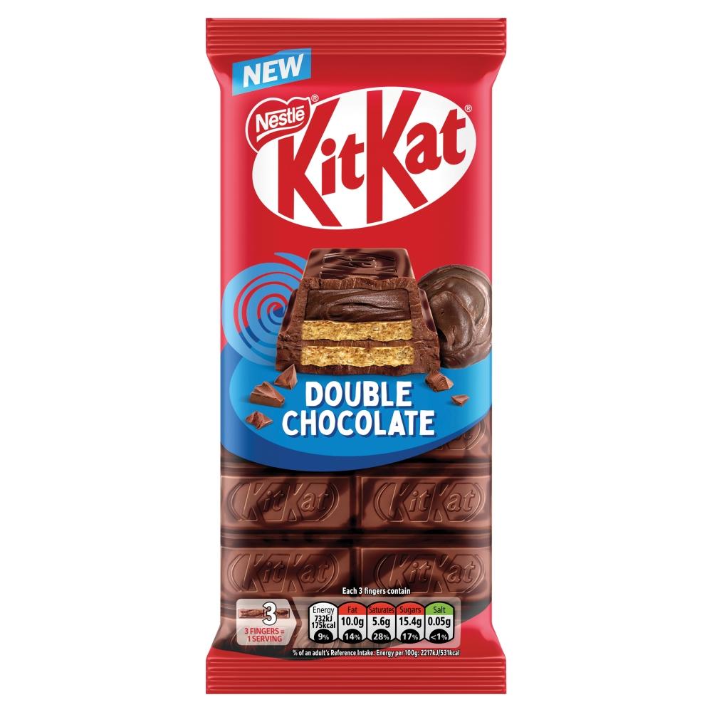 KITKAT DOUBLE CHOCOLATE SHARING BAR 99G