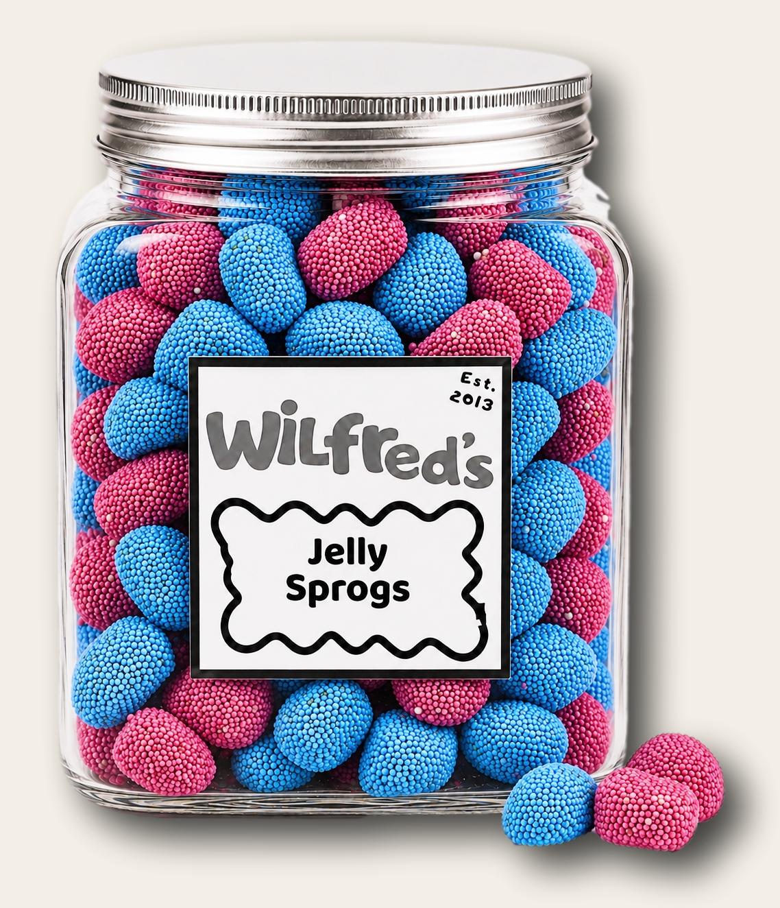 Wilfred's Jelly Spogs jar