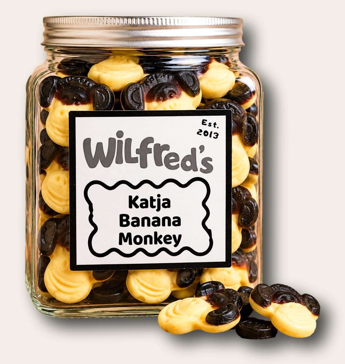 Wilfred's Katja Banana Monkey jar