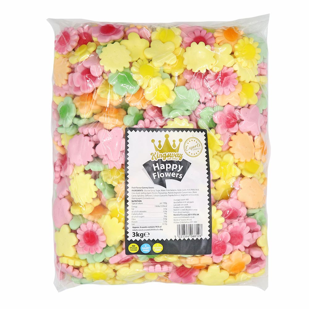 HAPPY FLOWERS  3KG BAG
