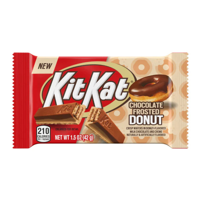 KIT KAT CHOCOLATE FROSTED DONUT