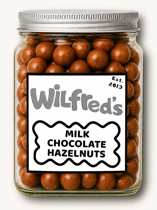 MILK CHOCOLATE HAZELNUTS