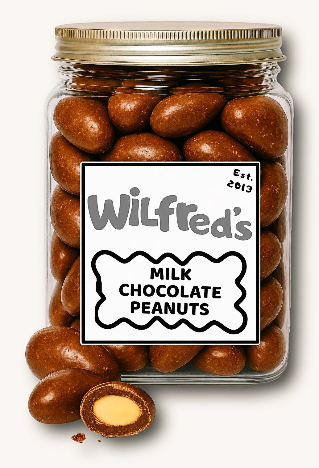 MILK CHOCOLATE PEANUTS