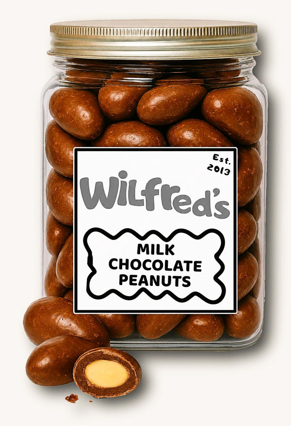 MILK CHOCOLATE PEANUTS