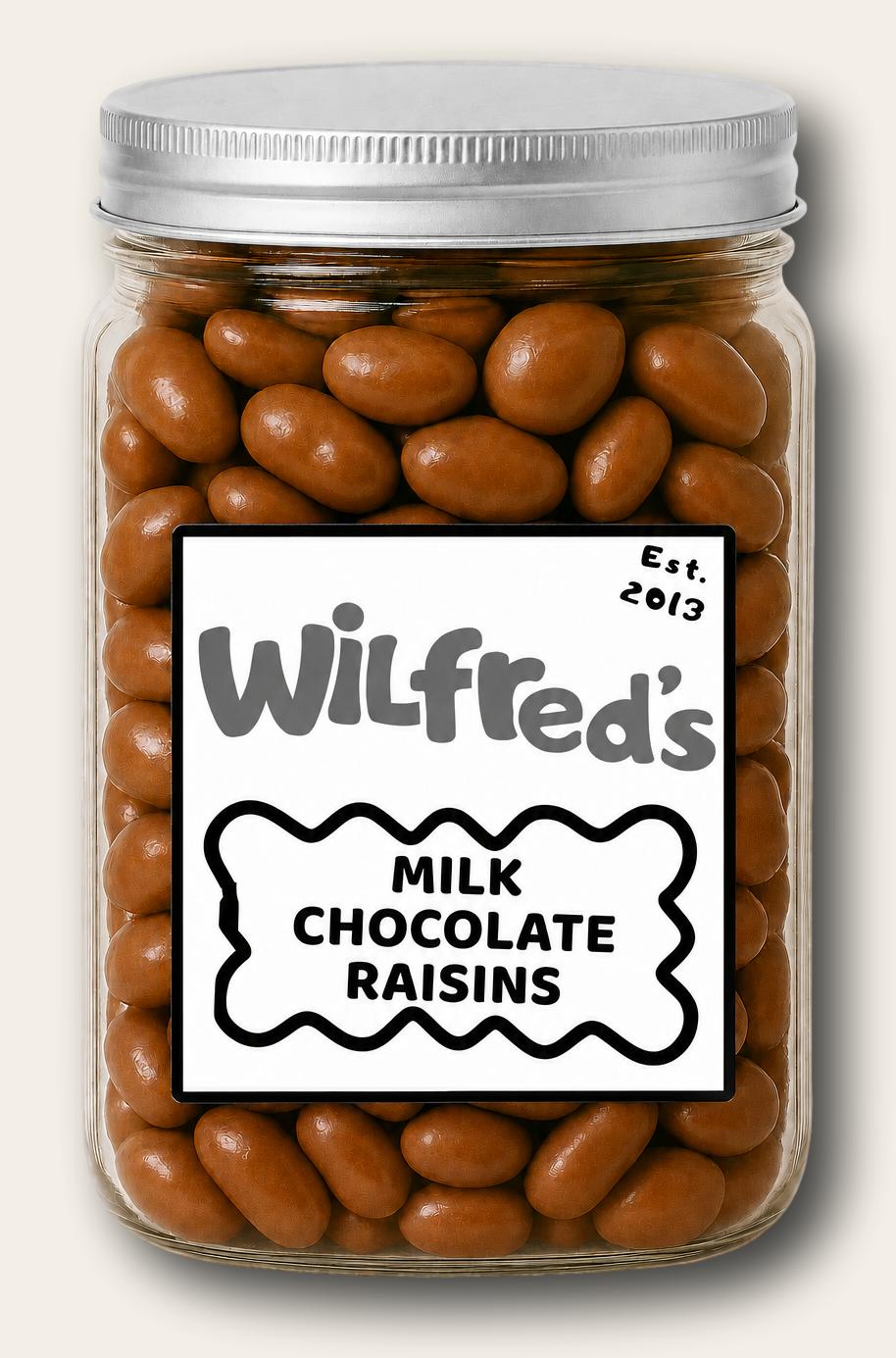 MILK CHOCOLATE RAISINS