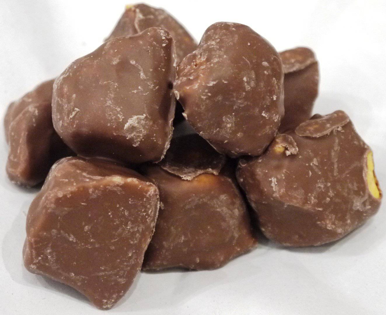 CHOCOLATE COVERED CINDER TOFFEE