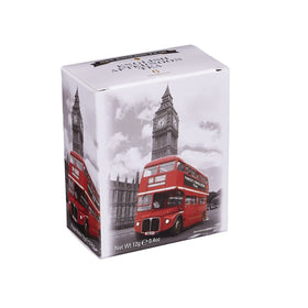 BLACK & WHITE RED LONDON BUS MINI TEA BOX 6S