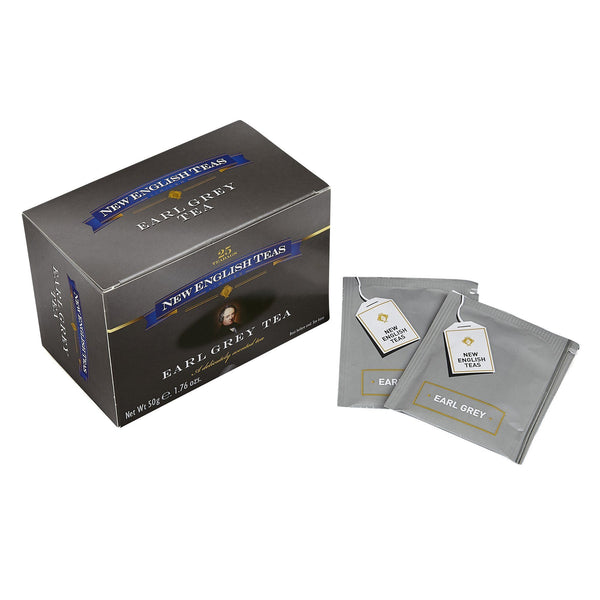 CLASSIC EARL GREY TEA 25 INDIVIDUALLY WRAPPED TEABAGS