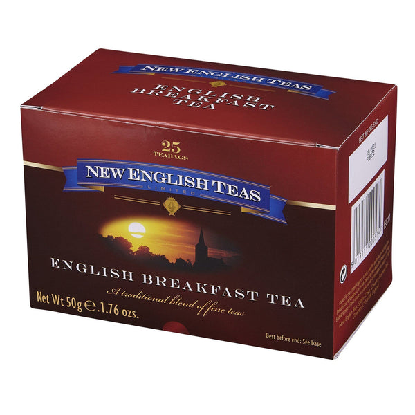CLASSIC ENGLISH BREAKFAST TEA 25 INDIVIDUALLY WRAPPED TEABAGS