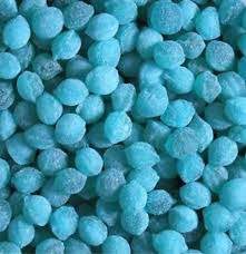 Blue raspberry pip sweets
