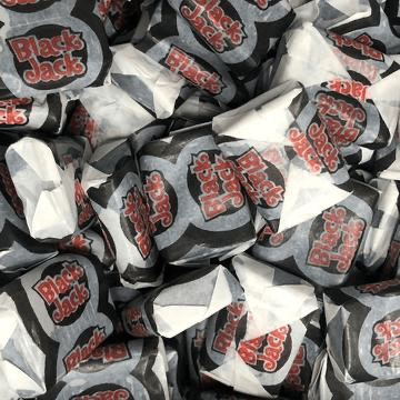 Traditional black jacks liquorice selection