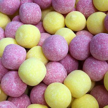 RHUBARB & CUSTARD BONBONS