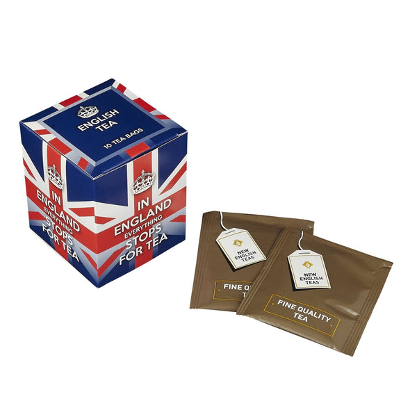 IN ENGLAND EVERYTHING STOPS FOR TEA MINI TEA GIFT BOX 10S