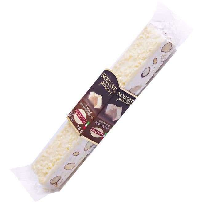 NOUGAT - WHITE CHOCOLATE & CREAM - QUARANTA ITALIAN SOFFICIONE 100G