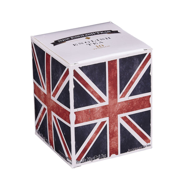 UNION JACK MINI TEA GIFT BOX WITH 10 TAG & ENVELOPE TEABAGS