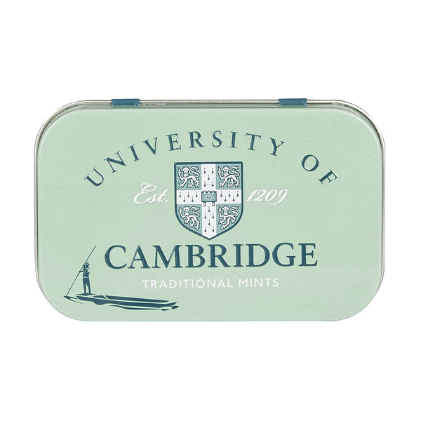 UNIVERSITY OF CAMBRIDGE SUGAR FREE MINTS POCKET TIN 35G