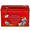 VINTAGE VICTORIAN CLASSIC TEA TIN - BERRY RED