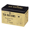 TEA RATIONS TEA BOX WITH 40 ENGLISH BREAKFAST TEABAGS